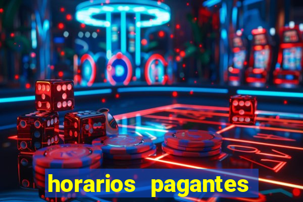 horarios pagantes do coelho